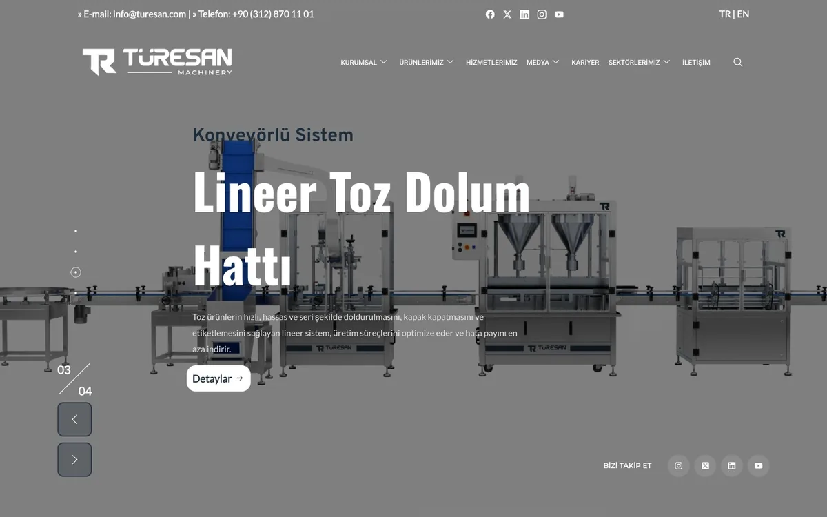 Kurumsal web sitesi